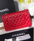 Сумка Medium Classic Double Flap Bag Red